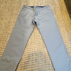 Vineyard Vines Light Gray “on The Go” Men's Pants